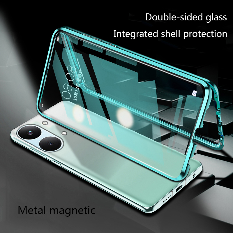 Metal Photo Panel - เคส Biruiqu สำหรับ Xiaomi PocoX8Pro/ProMax แบบแม่เหล็กดูดซับ
